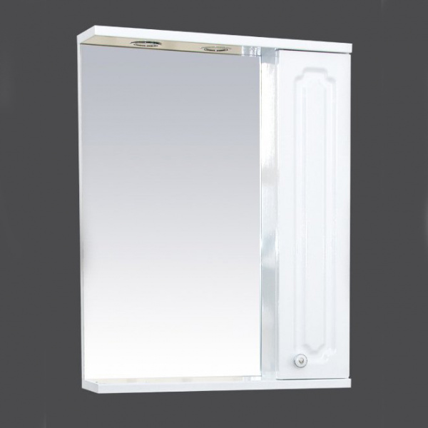 Зеркало-шкаф Misty Александра П-Але04055-352СвП 55 см R фото