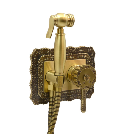 Гигиенический душ со смесителем Bronze de Luxe Windsor 10136 фото