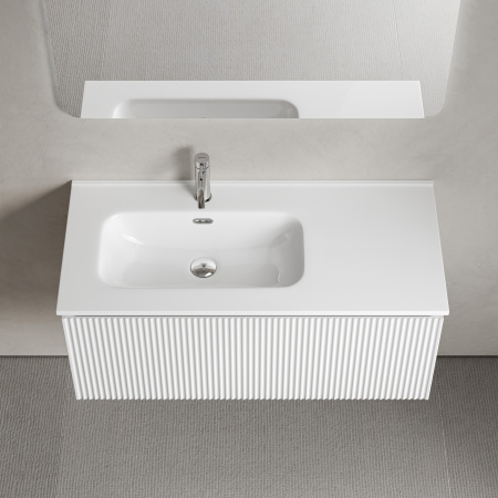 Тумба под раковину Sancos Snob R 1.0 SNR1.0100LW Bianco фото