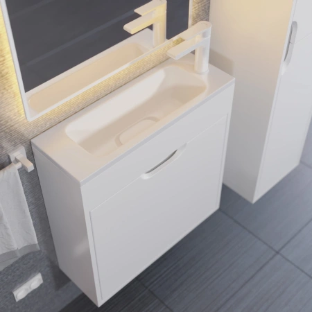 Тумба под раковину Uperwood Modul 60 2930205362 белая фото