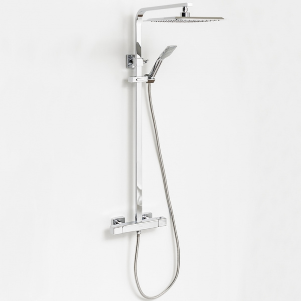 Душевая система Clever Saona Slim 61013 Хром фото