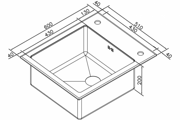Мойка кухонная Zorg Inox Glass GL-6051-WHITE-BRONZE фото