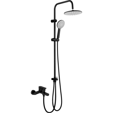 Душевая система Agger A0293544 Черная фото