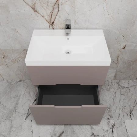 Тумба напольная Style Line Матис 70 ЛС-00002436 тауп темный фото