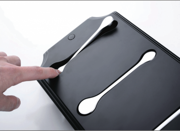 Планка с пятью крючками Elghansa Hermitage HRM-670-Black/Chrome фото