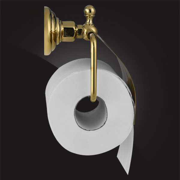 Держатель для туалетной бумаги Elghansa Praktic Gold PRK-300-Gold фото