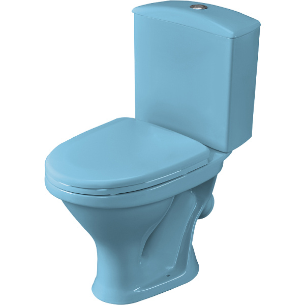 Унитаз компакт Santeri Вест 1.P201.8.S06.00B.F с бачком и сиденьем фото