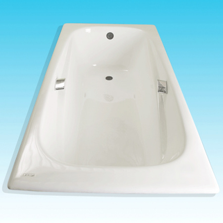 Чугунная ванна Castalia Emma 180x85 с ручками фото