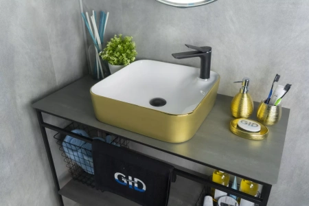 Накладная раковина GID NC429 43х43 фото