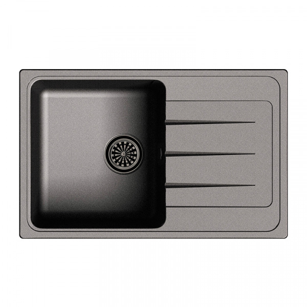 Мойка кухонная Ewigstein Elegant E- 50F черный фото