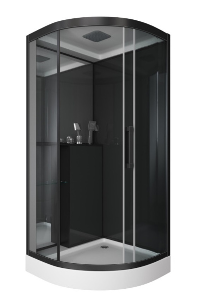 Душевая кабина Grossman GR260 100x100 черная фото