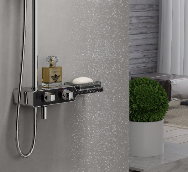 Душевая система (стойка) Lemark Tropic LM7009C фото