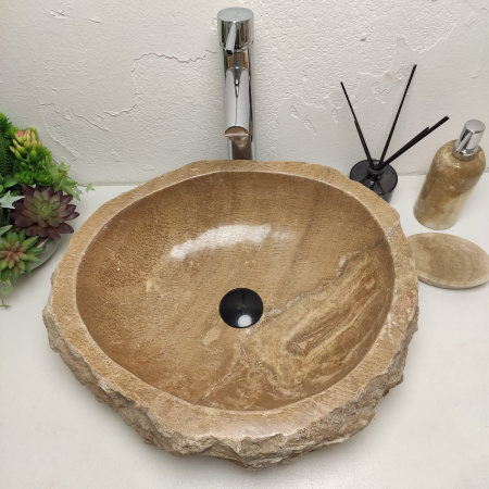 Накладная раковина из оникса Erozy Sunset EO-01291 (51*44*15) фото