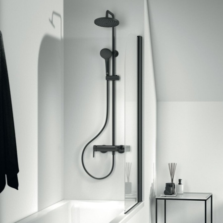 Душевая система Ideal Standard IdealRain Cerafine BC525XG черная матовая фото
