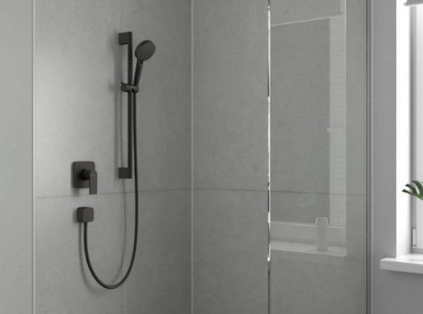 Смеситель для душа Hansgrohe Vernis Shape 71658670 черный матовый фото