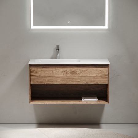 Тумба под раковину Sancos Marmi 1.0 MR1.0100LECH дуб чарльстон фото