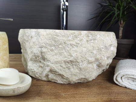 Накладная раковина из оникса Indo Erozy Блитар EO-00079 фото