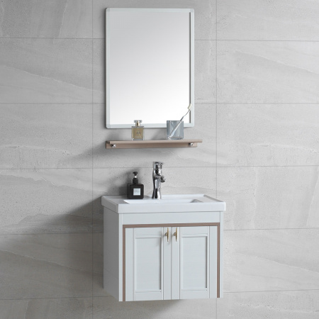 Комплект мебели для ванной River Amalia 505 BG бежевый фото