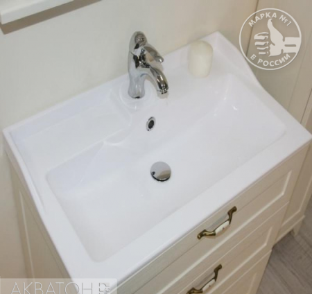 Тумба под раковину Акватон Леон 80 Н 1A187801LBPR0 фото