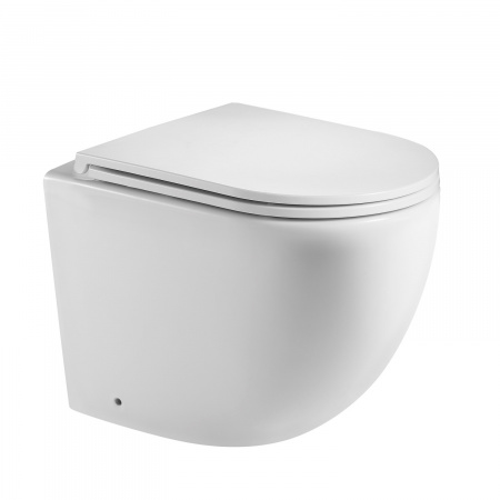 Унитаз приставной WeltWasser Merzbach MERZBACH 002 GL-WT белый глянец фото