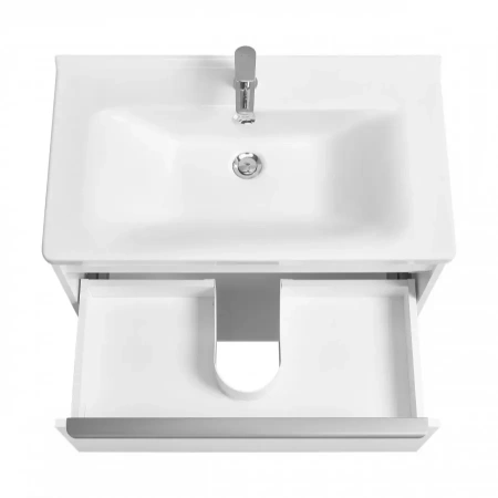 Тумба под раковину Акватон Хоуп 80 1A287301HP2B0 белая матовая фото