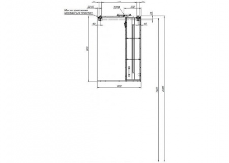 Зеркало-шкаф Aquanet Рондо 60 00189164 фото