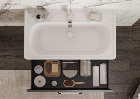 Тумба под раковину Акватон Нео-Классика 85 1A286301NCR30 мускат фото