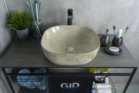 Накладная раковина GID MNC545 42,5х42,5 фото