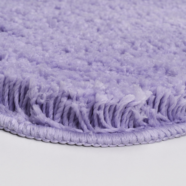 Коврик для ванны WasserKRAFT Kammel BM-8333 Pastel Lilac 55x57 фото