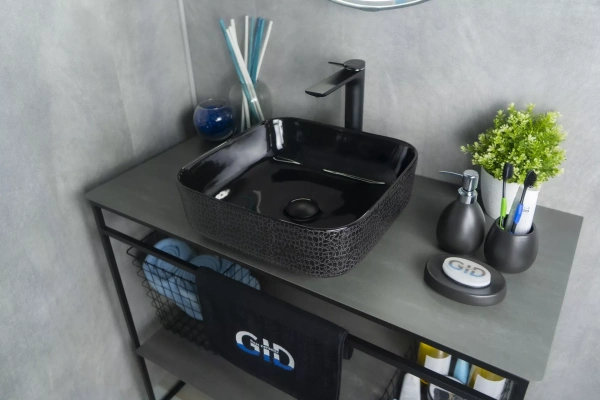 Накладная раковина GID Luxe Line D1303H004 38,5х38,5 фото