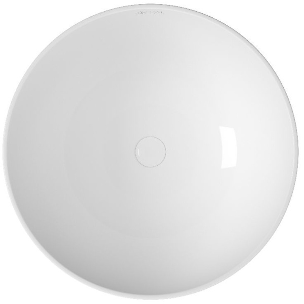 Накладная раковина с донным клапаном OWL 1975 Curve OWLB191023 43x43 фото