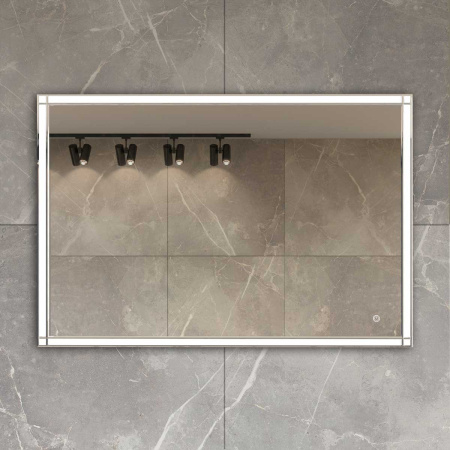 Зеркало сенсорным выключателем и диммером Vincea VLM-3VN100 100x80 фото