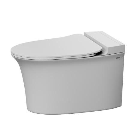 Подвесной унитаз с импульсным смывом Abber Bequem AC1124P фото