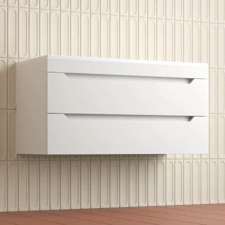 Тумба подвесная Style Line Остин 100 ЛС-00002407 белая фото