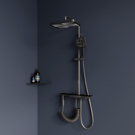 Душевая система с дисплеем RGW Shower Panels SP-35 51140135-11 серая фото