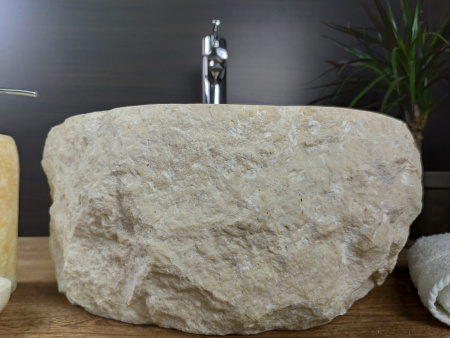 Накладная раковина из оникса Indo Erozy Блитар EO-00079 фото