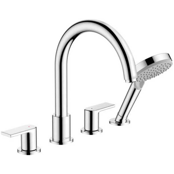 Смеситель на борт ванны Hansgrohe Vernis Shape 71459000 хром фото