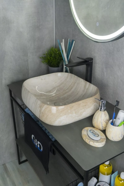 Накладная раковина GID MNC554 45х40 фото