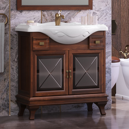 Тумба с раковиной Opadiris Борджия 85 00-00003198 фото