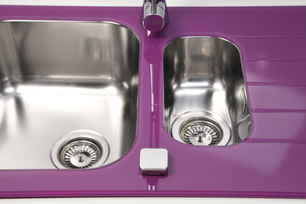 Мойка для кухни Alveus Glassix 20 фиолетовый фото