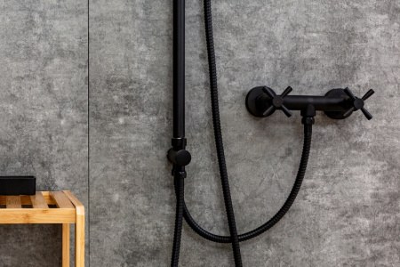 Душевая система Orange Mia M34-922b Черная фото