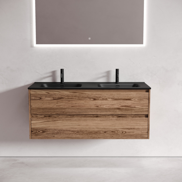 Тумба под раковину Sancos Libra LB120-2ECH дуб чарльстон фото