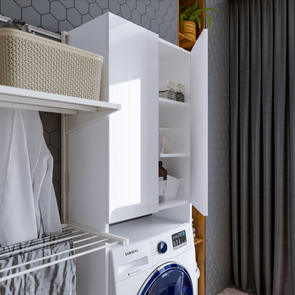 Шкаф над стиральной машиной Бриклаер Хелена 64 4627125416385 фото