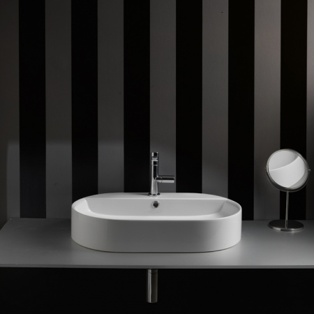 Накладная раковина Kerasan Ciotola 028501*1 65x40 фото