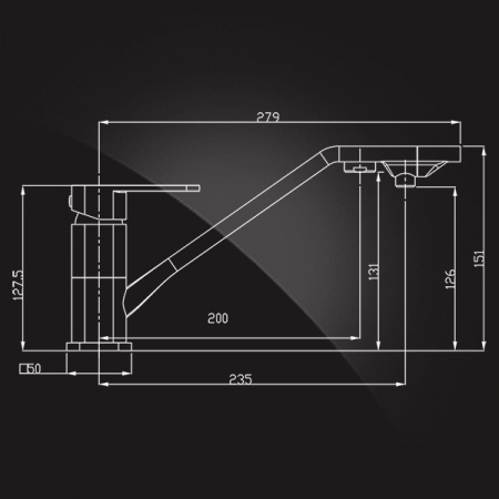 Смеситель для кухни кухни с фильтром для воды Elghansa Mondschein 56A2235 фото
