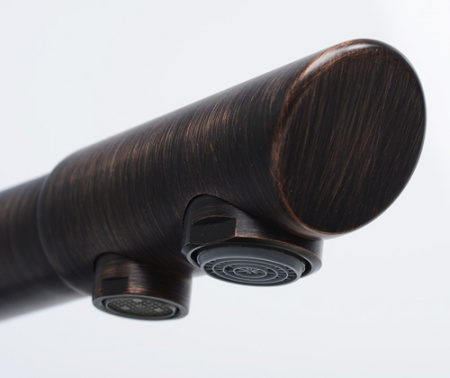 Смеситель для кухни кухни с фильтром для воды WasserKRAFT А8047 темная бронза фото