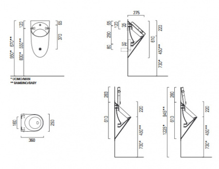Писсуар GSI Pura 8897  11bi фото