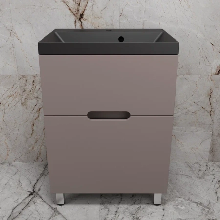 Тумба напольная Style Line Матис 60 ЛС-00002433 темный тауп фото