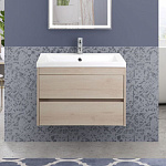 Тумба с раковиной подвесная Art&Max Family Family-580-2C-SO-PB 58 см сканди