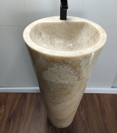 Раковина напольная из оникса Sunset ON-01354 (45*45*90) фото